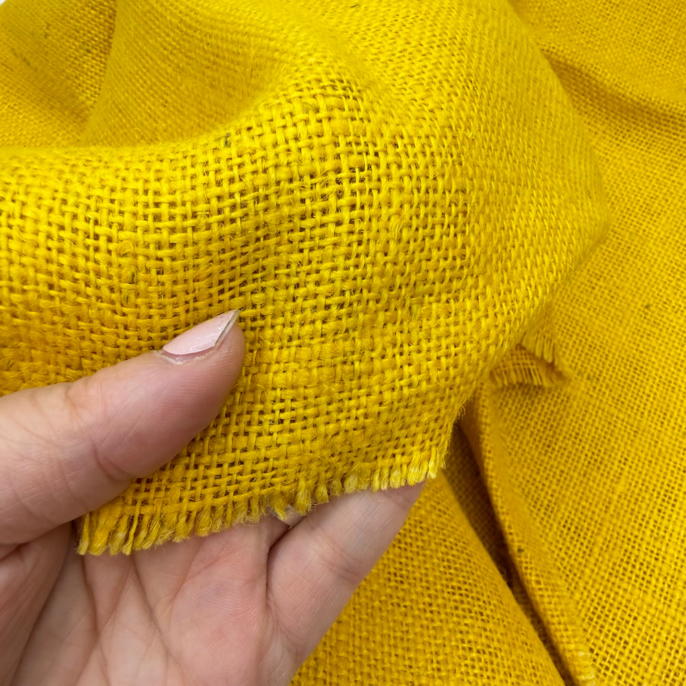 Burlap Felt - Yellow - Individual