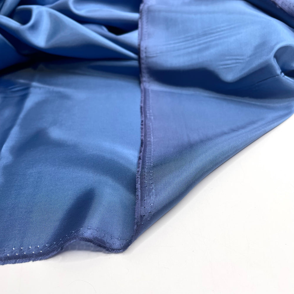 Im ... Da Ba Dee Da Be Di - Satin Poly Woven - Blue - Bundles - FABCYCLE Deadstock and Sustainble Fabrics and Sewing Supplies
