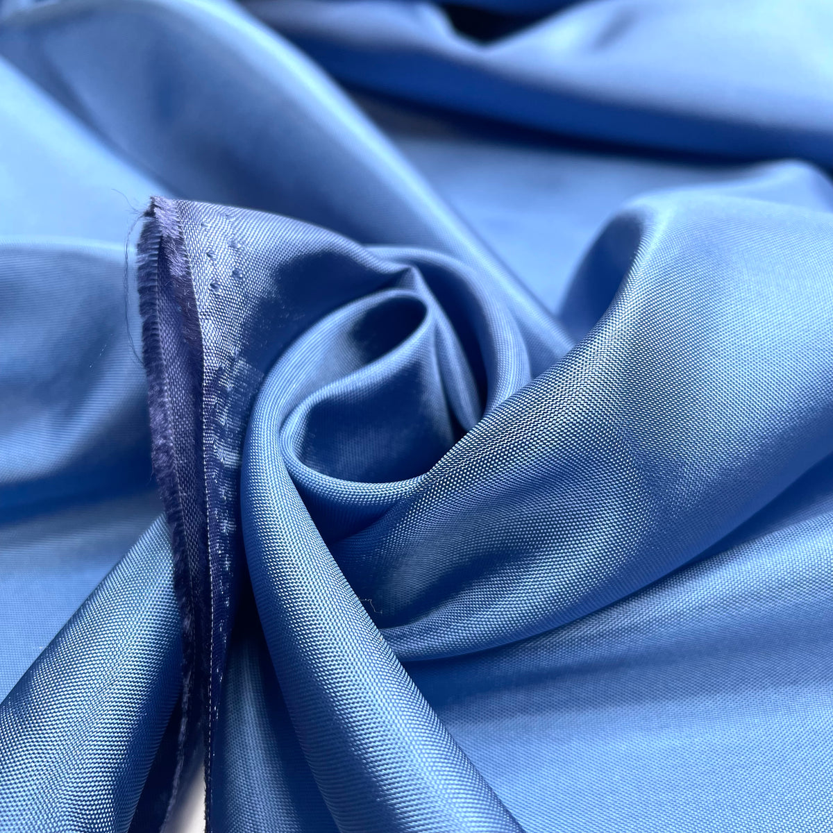 Im ... Da Ba Dee Da Be Di - Satin Poly Woven - Blue - Bundles - FABCYCLE Deadstock and Sustainble Fabrics and Sewing Supplies