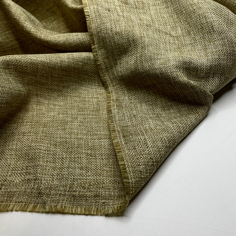 Running Around The Corn Maze - Poly Woven - Light Gold/Beige - Bundles - FABCYCLE Deadstock and Sustainble Fabrics and Sewing Supplies