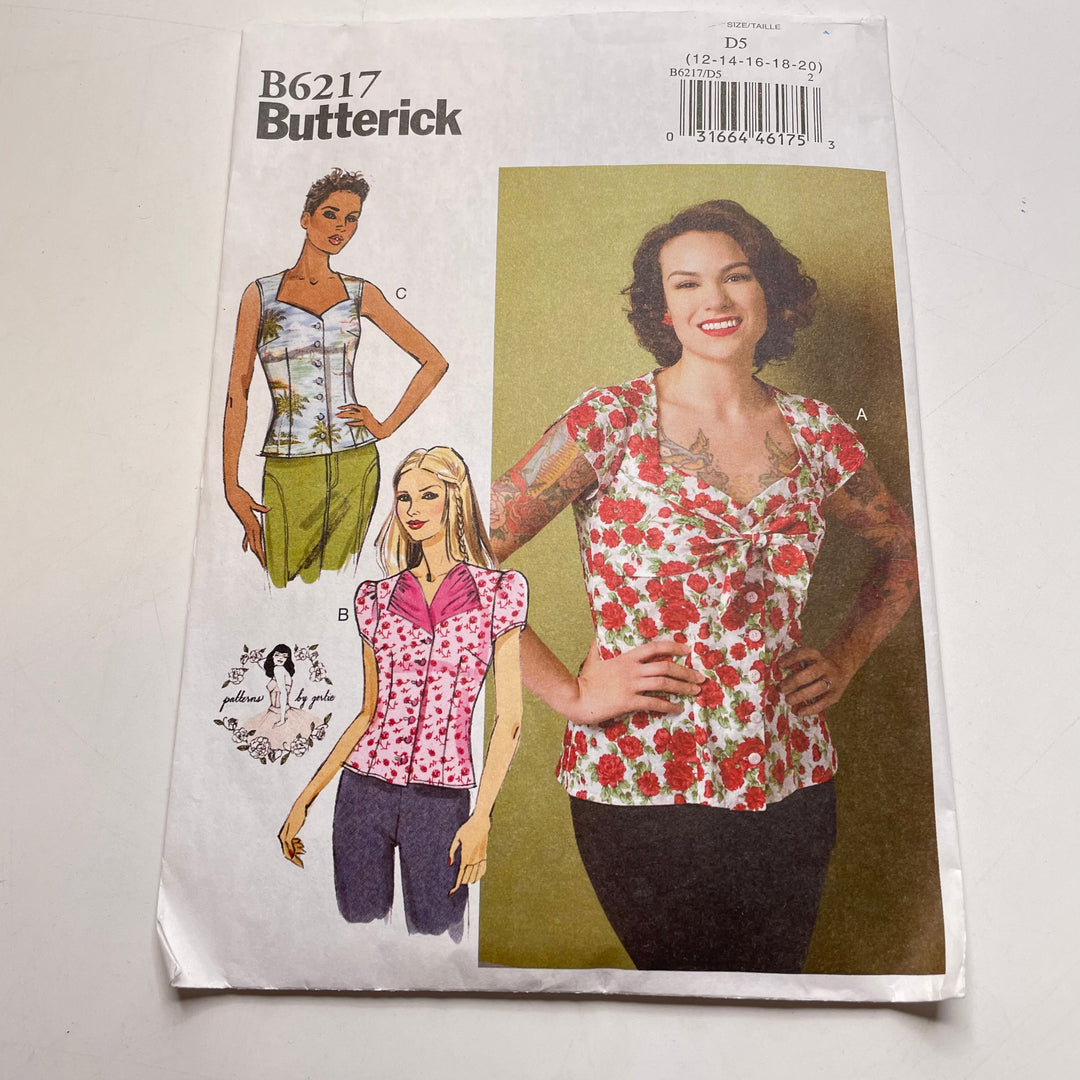 Sewing Pattern - Womenswear - Butterick B6217
