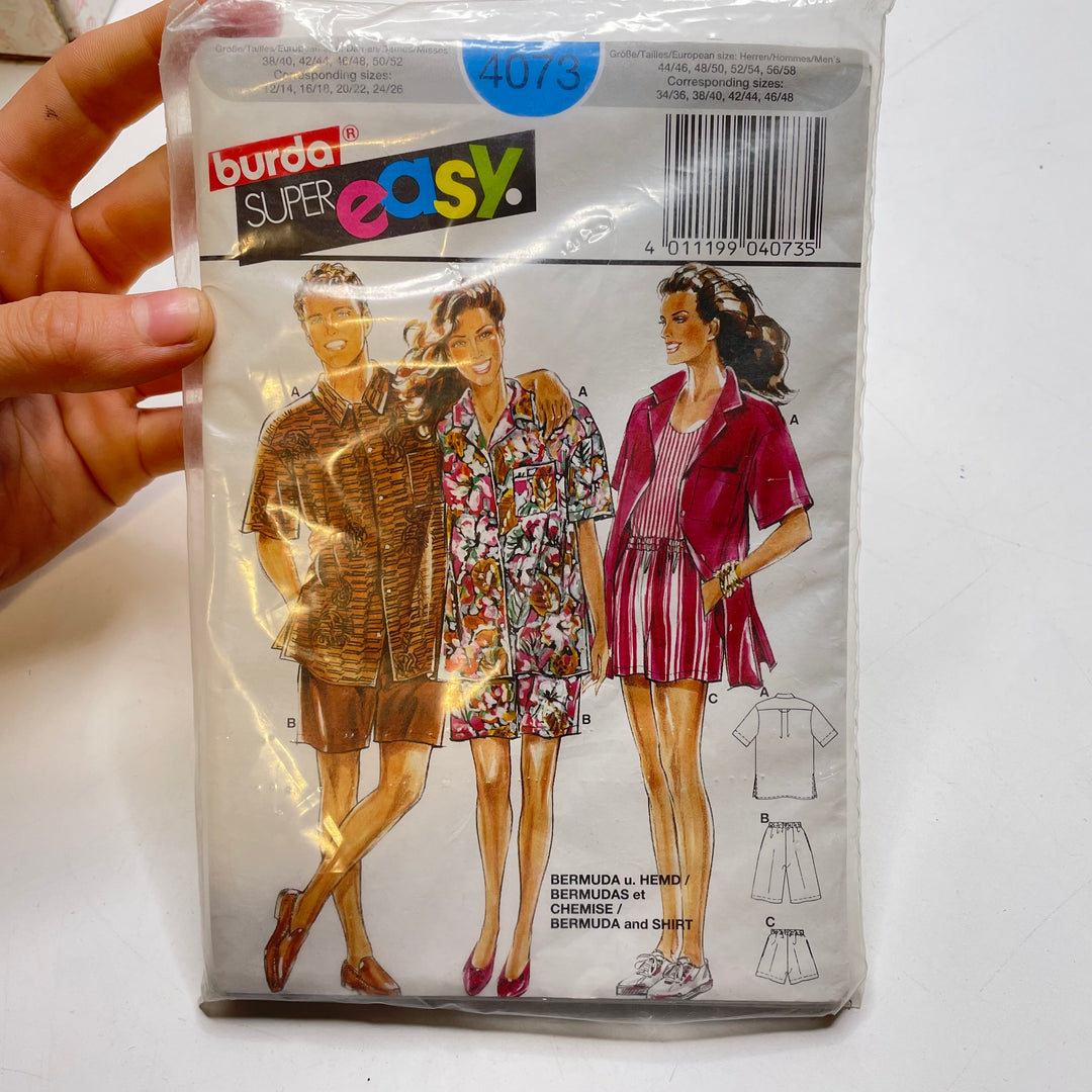 Sewing Pattern - Unisex - Burda 4073