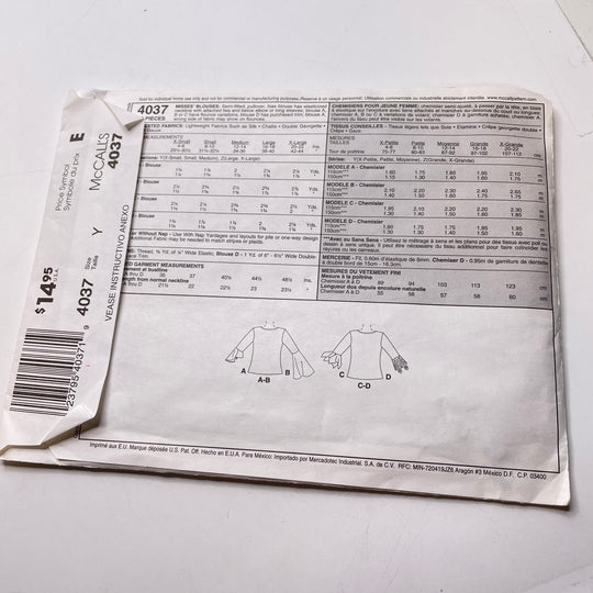 Sewing Pattern - Womenswear - McCall&