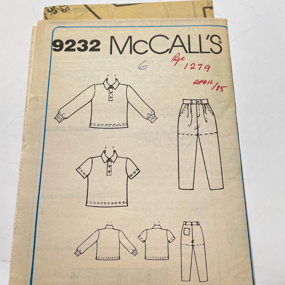 Sewing Pattern - Childrenswear - McCall&