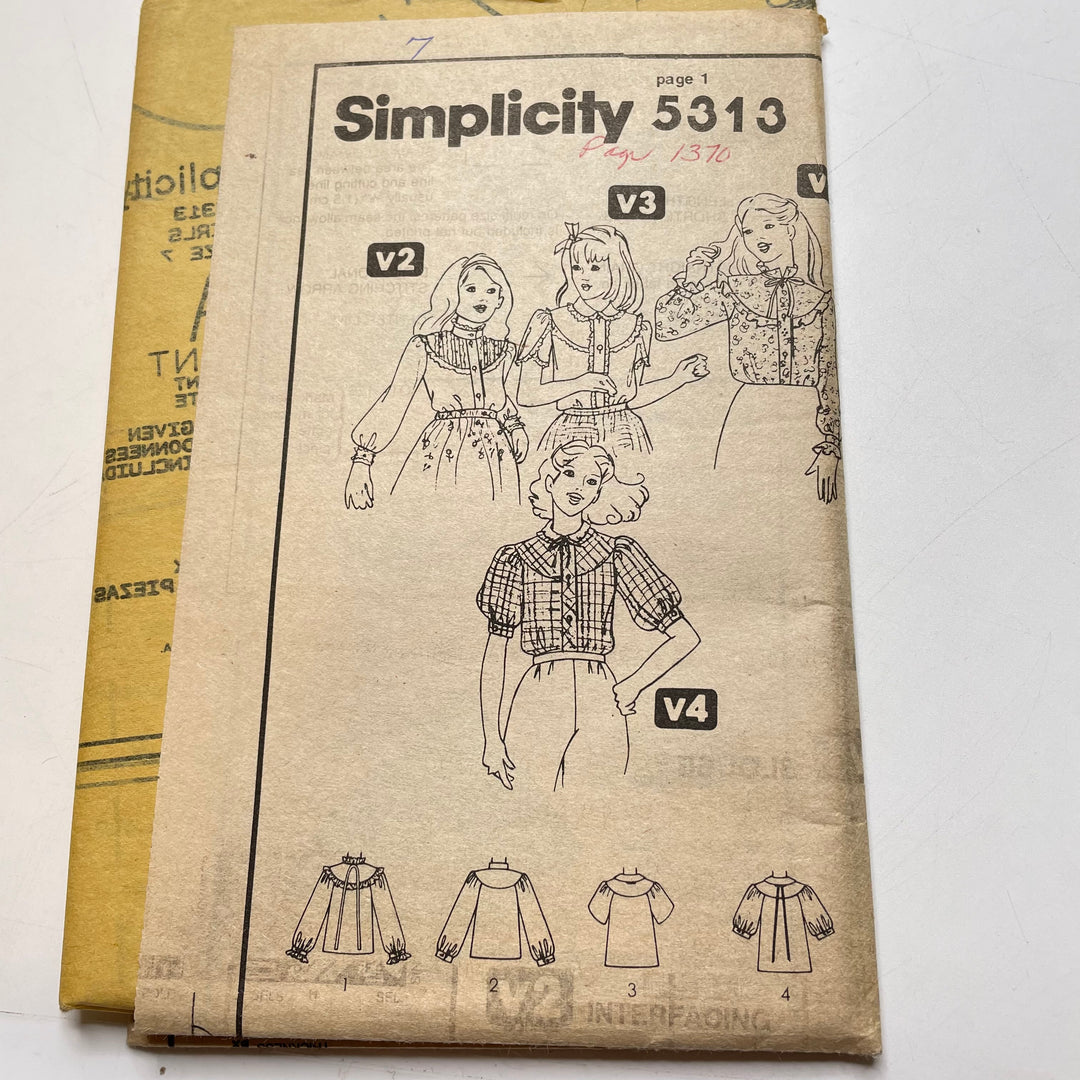 Sewing Pattern - Childrenswear - Simplicity 5313