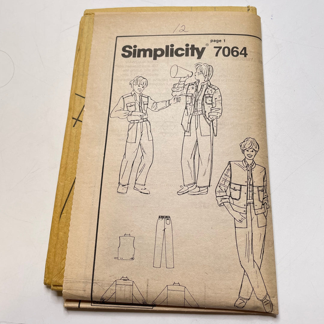 Sewing Pattern - Childrenswear - Simplicity 7064