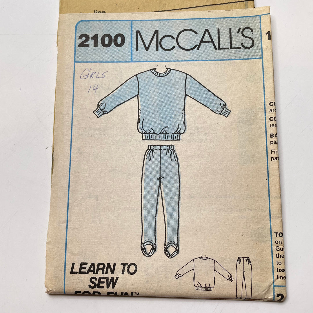 Sewing Pattern - Junior - McCall&
