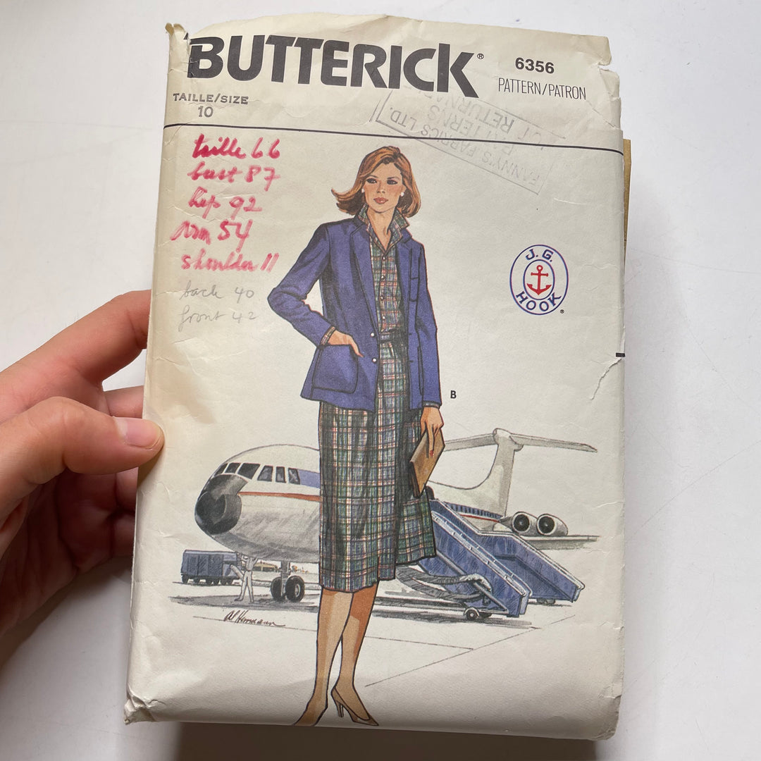 Sewing Pattern - Womenswear - Butterick 6356