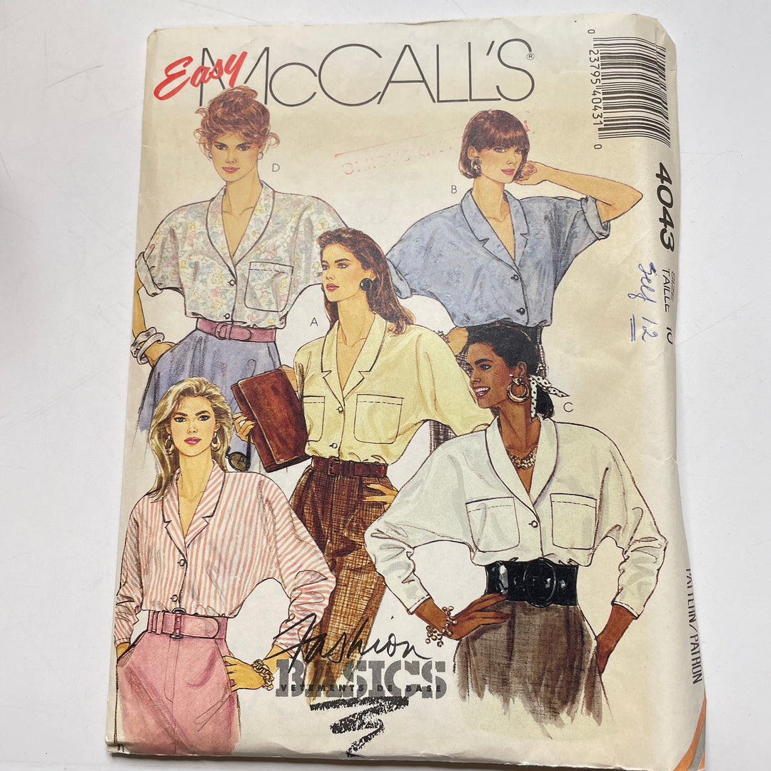 Sewing Pattern - Womenswear - McCall&