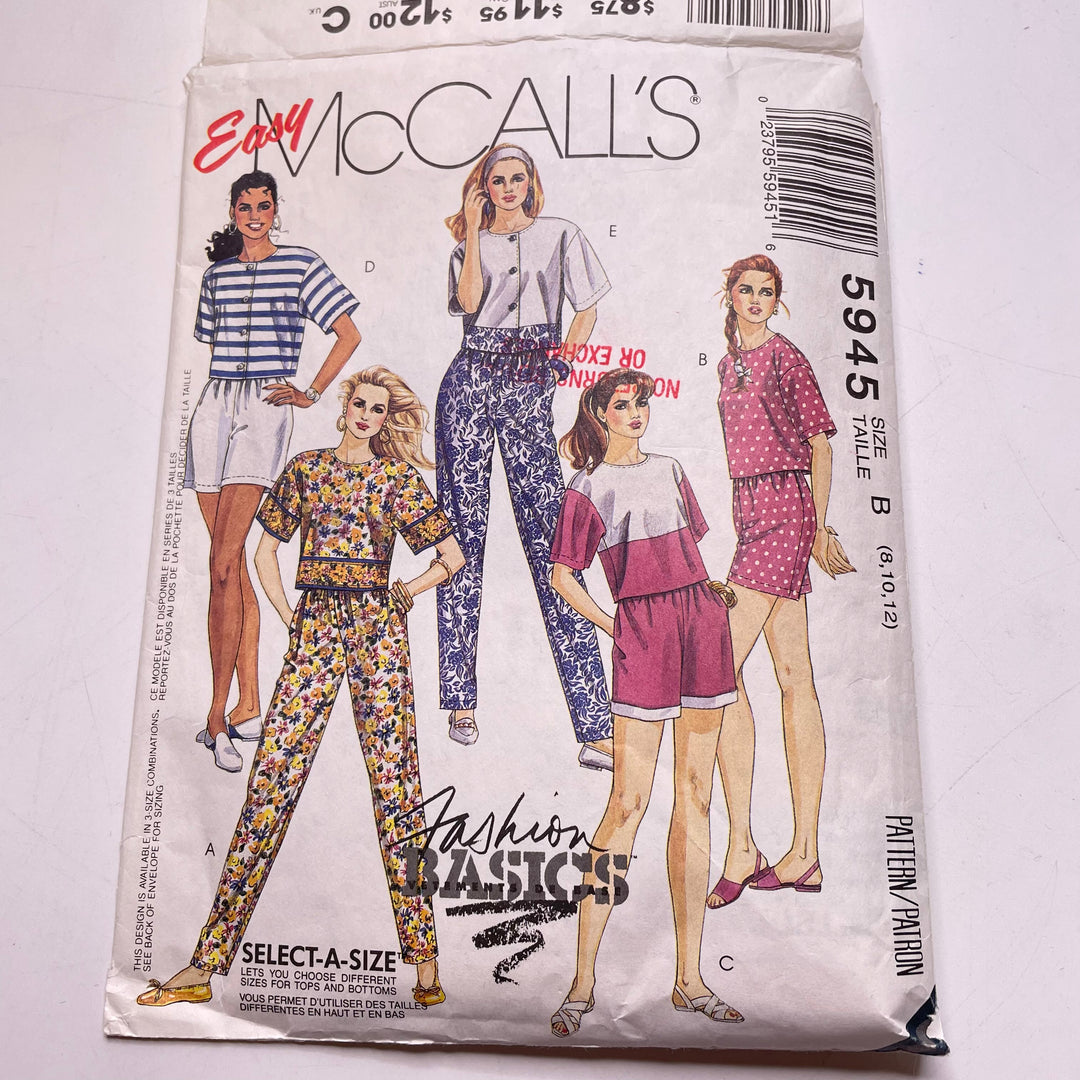 Sewing Pattern - Womenswear - McCall&