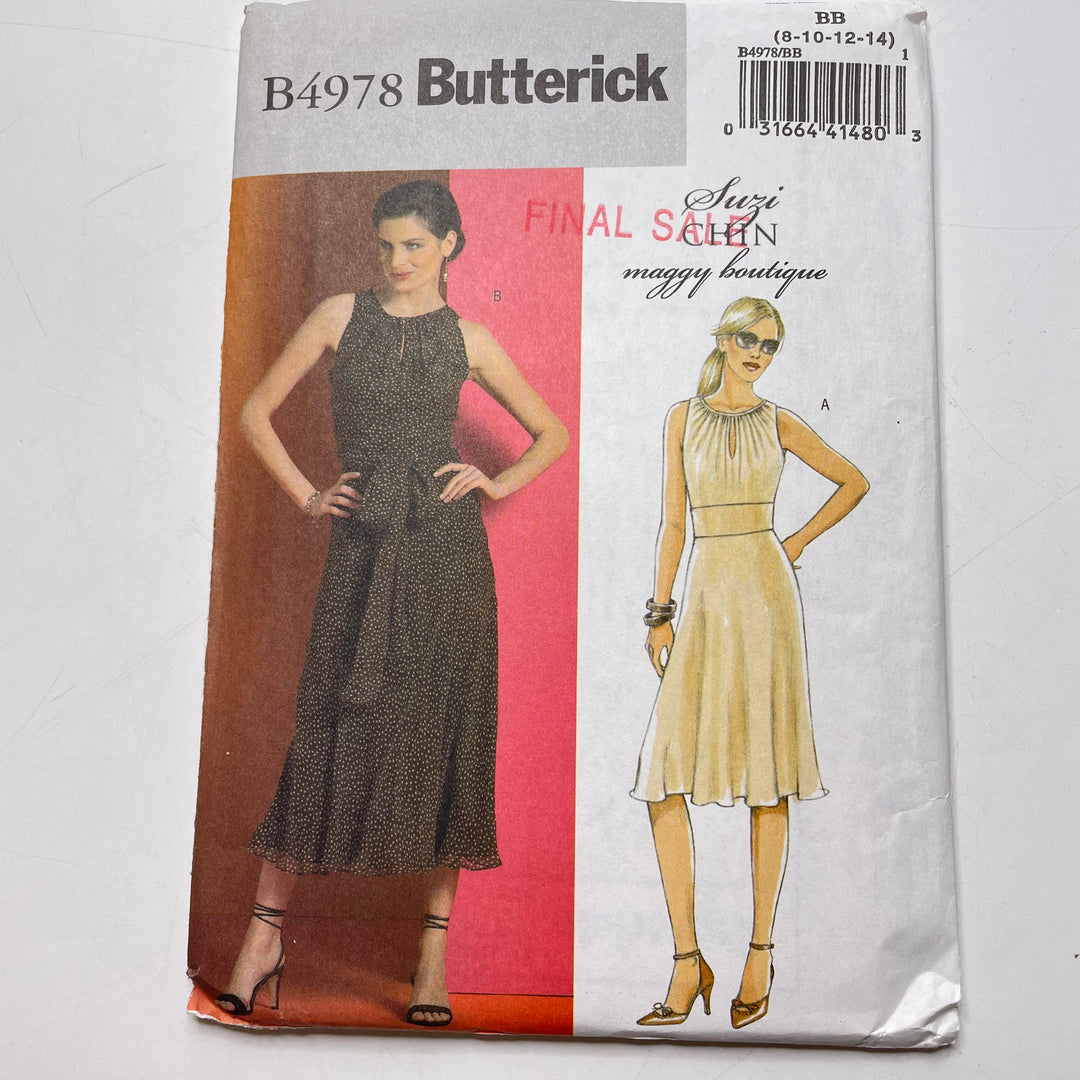 Sewing Pattern - Womenswear - Butterick B4978