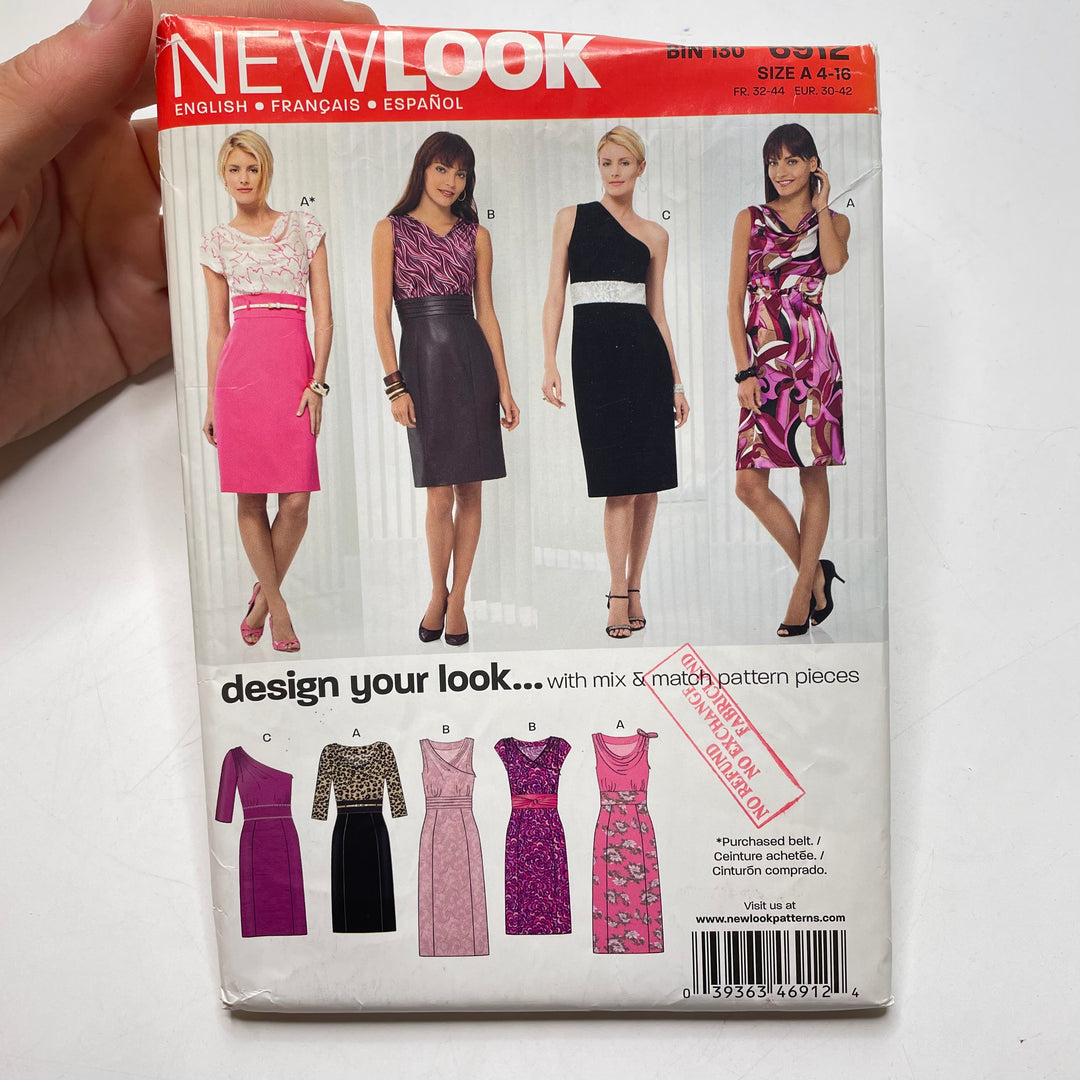 Sewing Pattern - Womenswear - New Look 6912