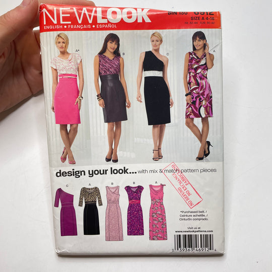 Sewing Pattern - Womenswear - New Look 6912