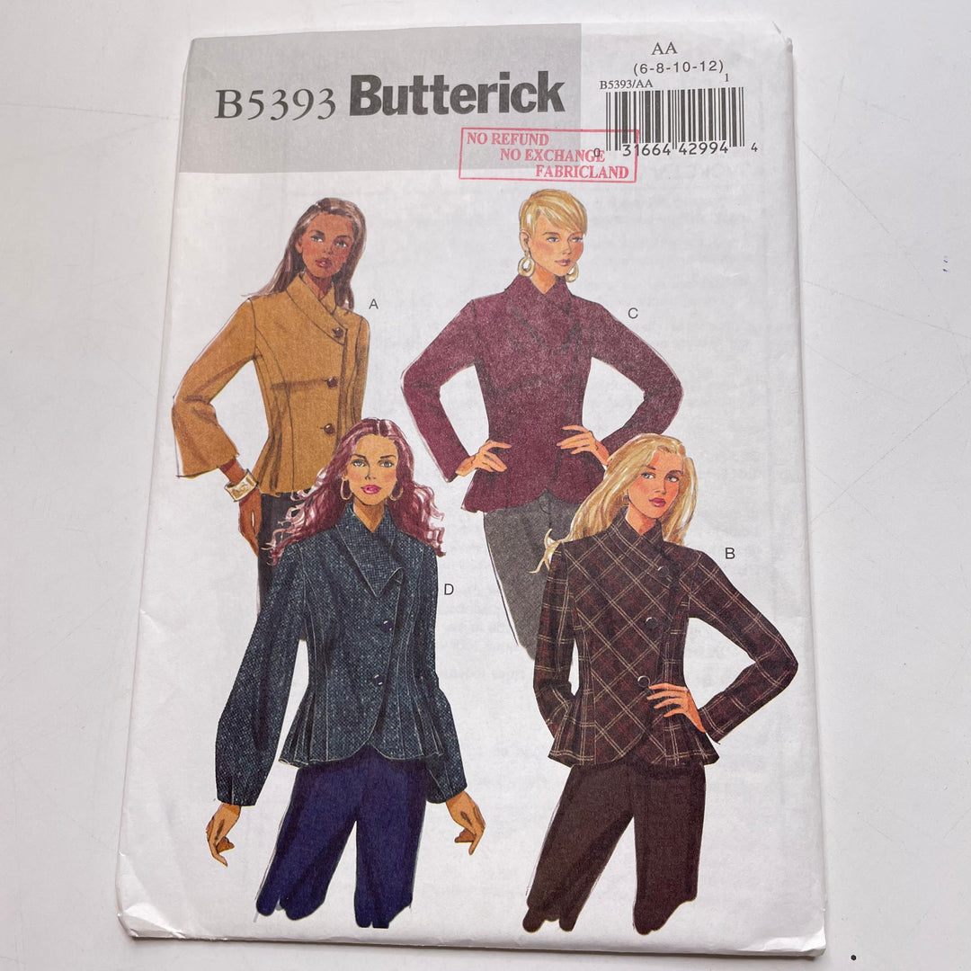 Sewing Pattern - Womenswear - Butterick B5393