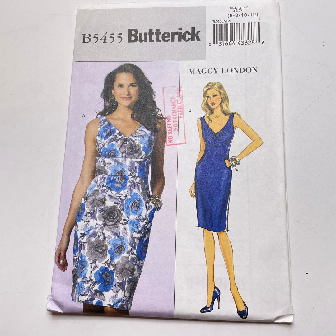 Sewing Pattern - Womenswear - Butterick B5455