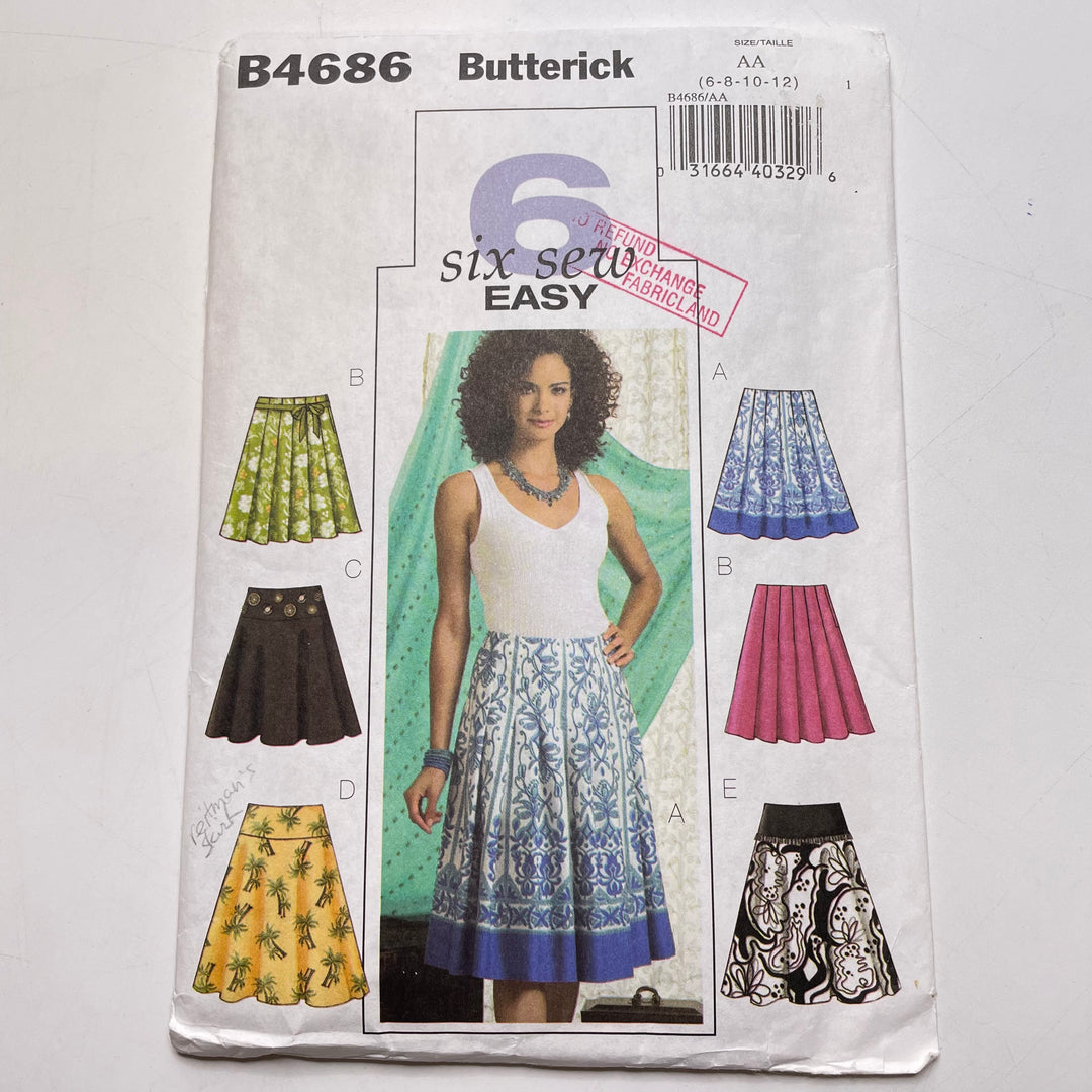 Sewing Pattern - Womenswear - Butterick B4686