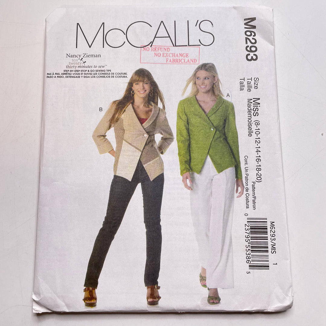 Sewing Pattern - Womenswear - McCall&