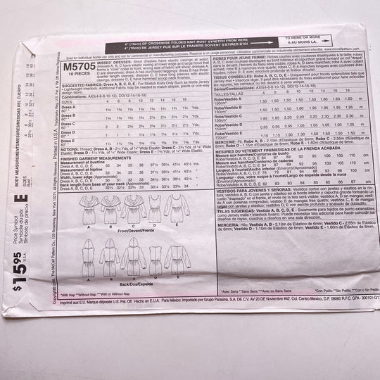 Sewing Pattern - Womenswear - McCall&