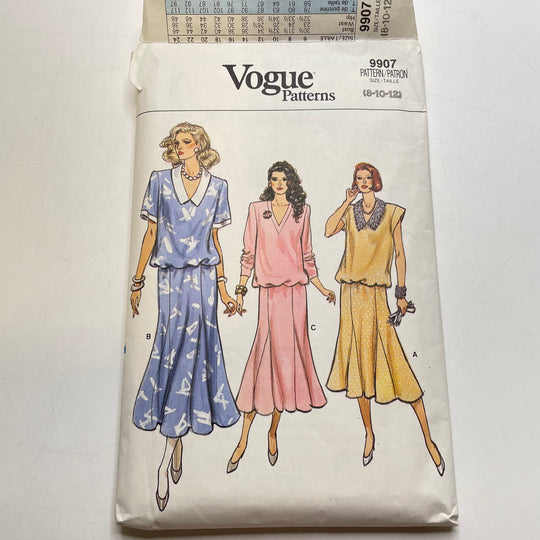 Sewing Pattern - Womenswear - Vogue 9907