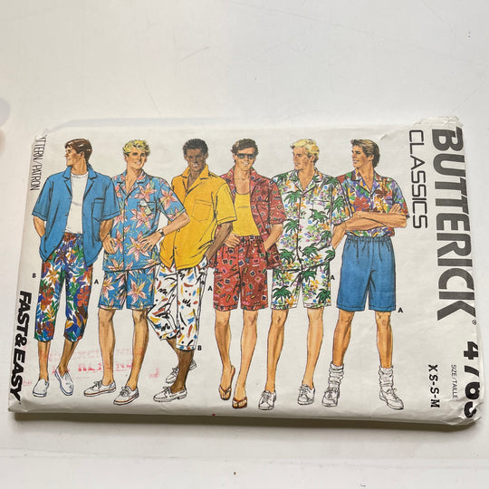 Sewing Pattern - Menswear - Butterick 4763