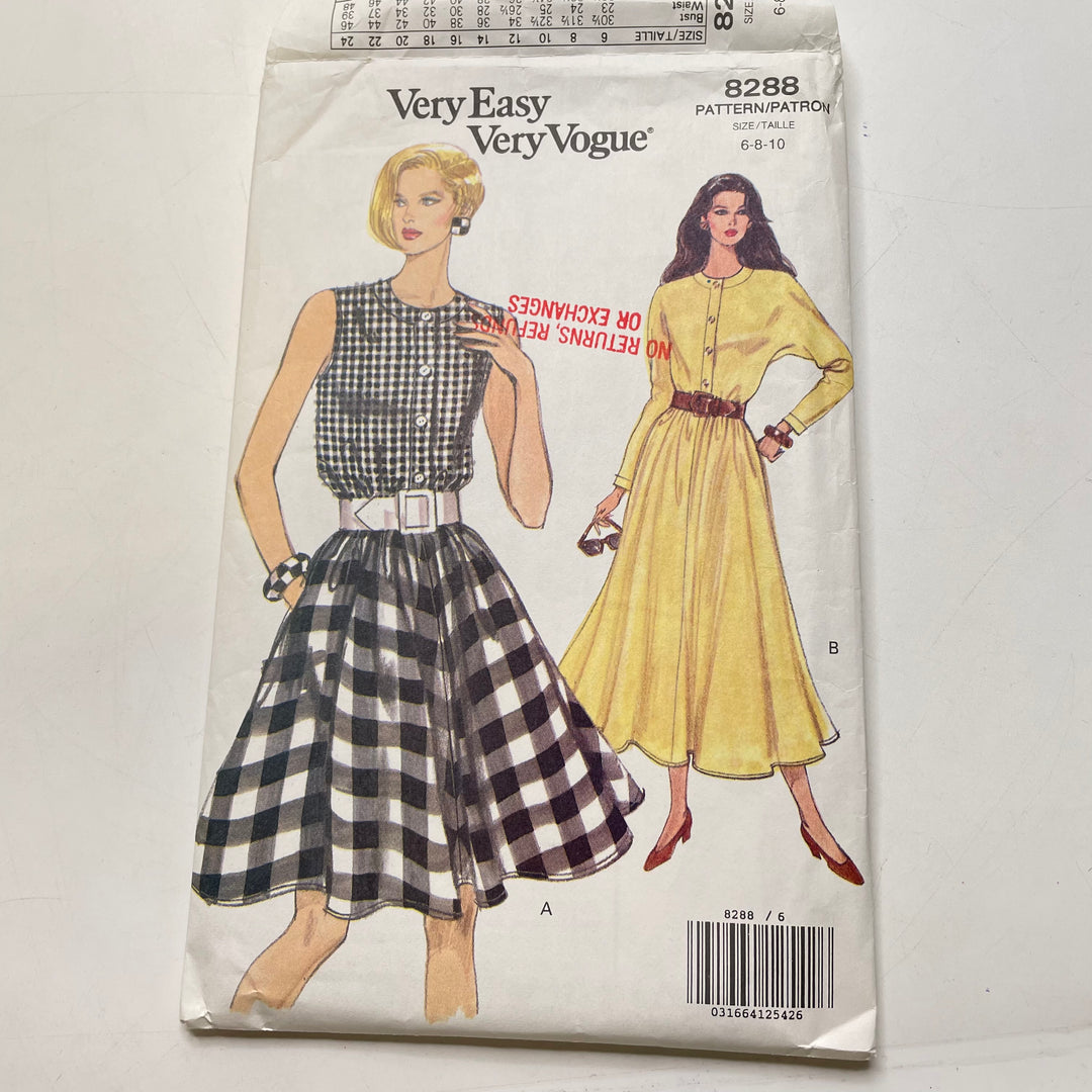 Sewing Pattern - Womenswear - Vogue 8288