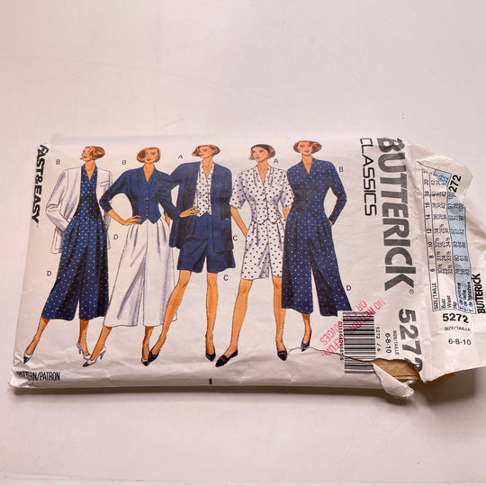 Sewing Pattern - Womenswear - Butterick 5272
