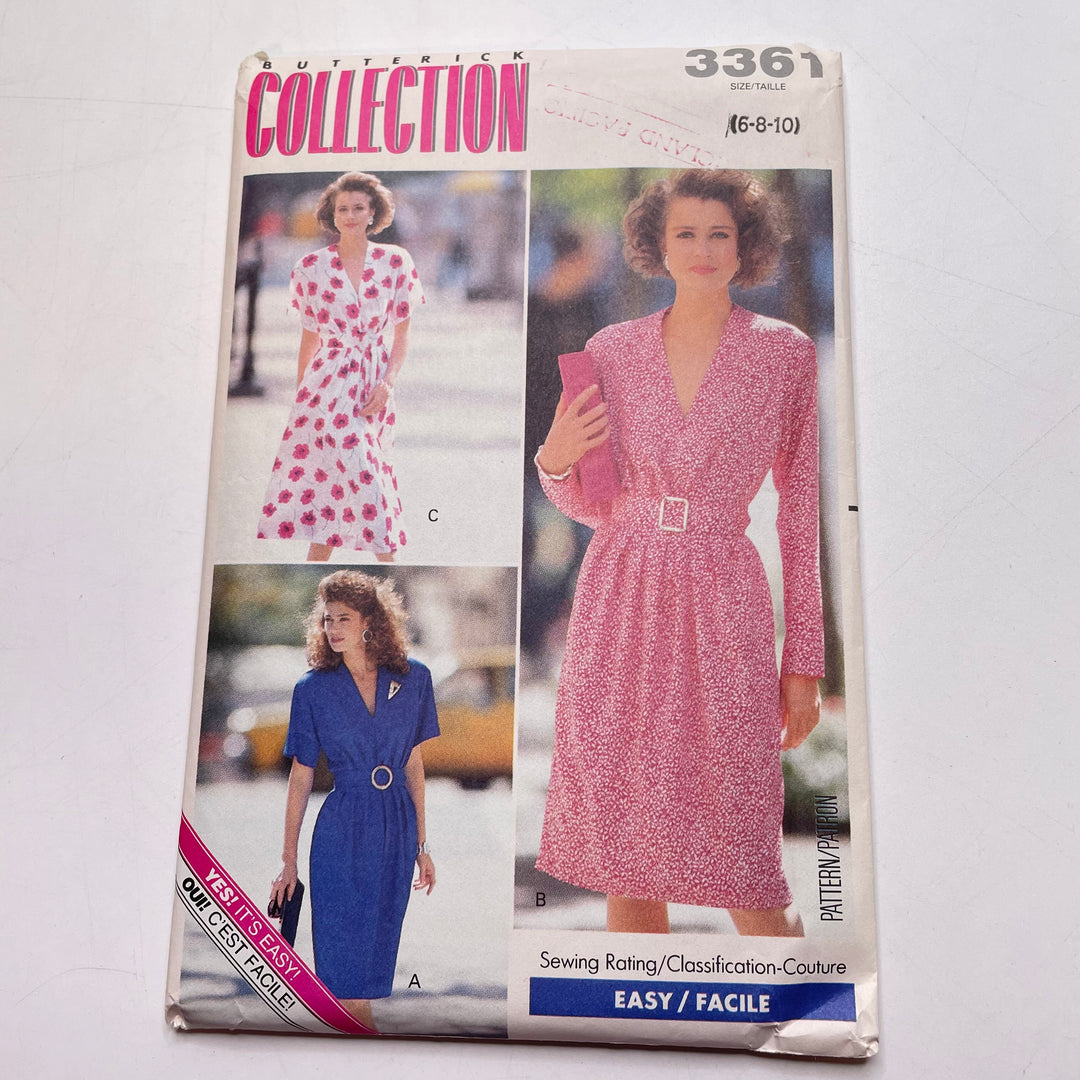 Sewing Pattern - Womenswear - Butterick 3361