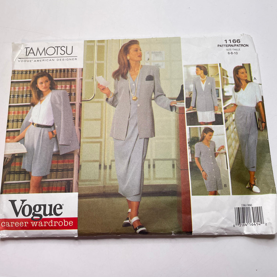 Sewing Pattern - Womenswear - Vogue 1166