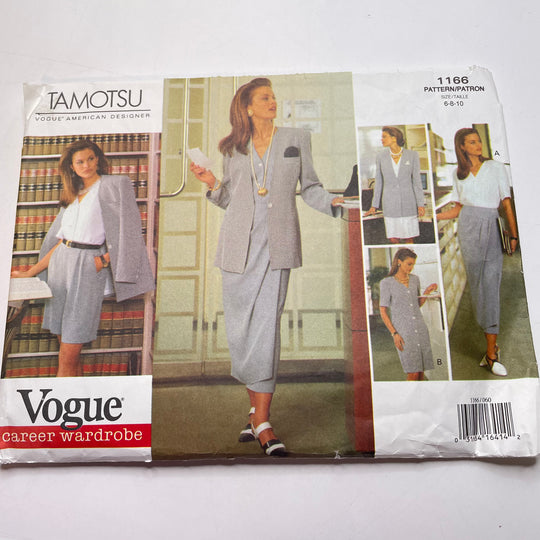 Sewing Pattern - Womenswear - Vogue 1166