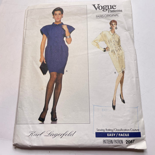 Sewing Pattern - Womenswear - Vogue 2087