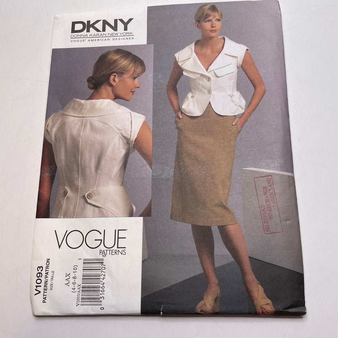Sewing Pattern - Womenswear - Vogue V1093