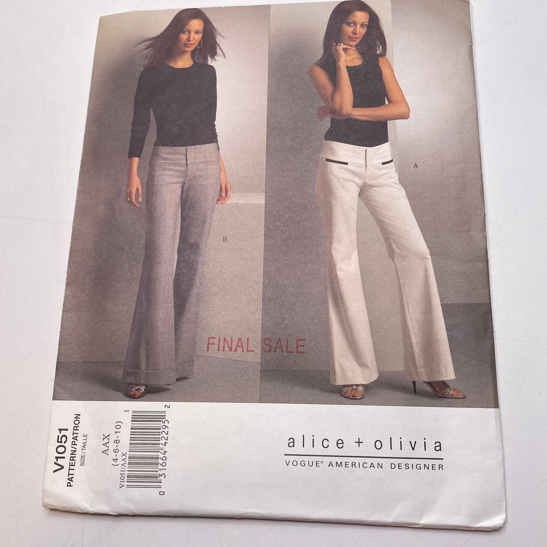 Sewing Pattern - Womenswear - Vogue V1051
