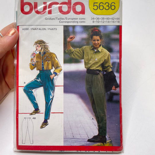 Sewing Pattern - Womenswear - Burda 5636