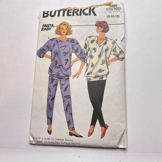 Sewing Pattern - Womenswear - Butterick 3990