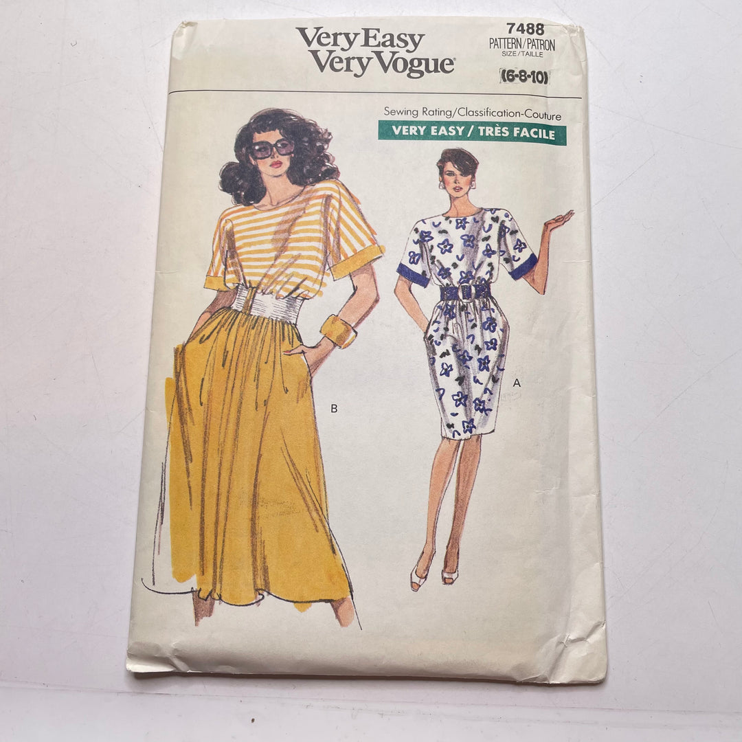 Sewing Pattern - Womenswear - Vogue 7488