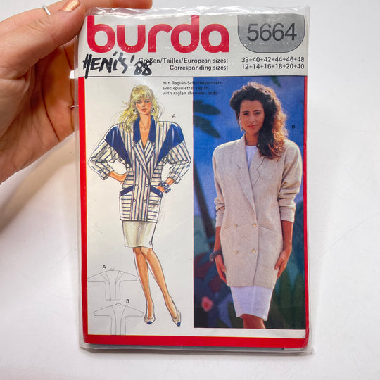 Sewing Pattern - Womenswear - Burda 5664
