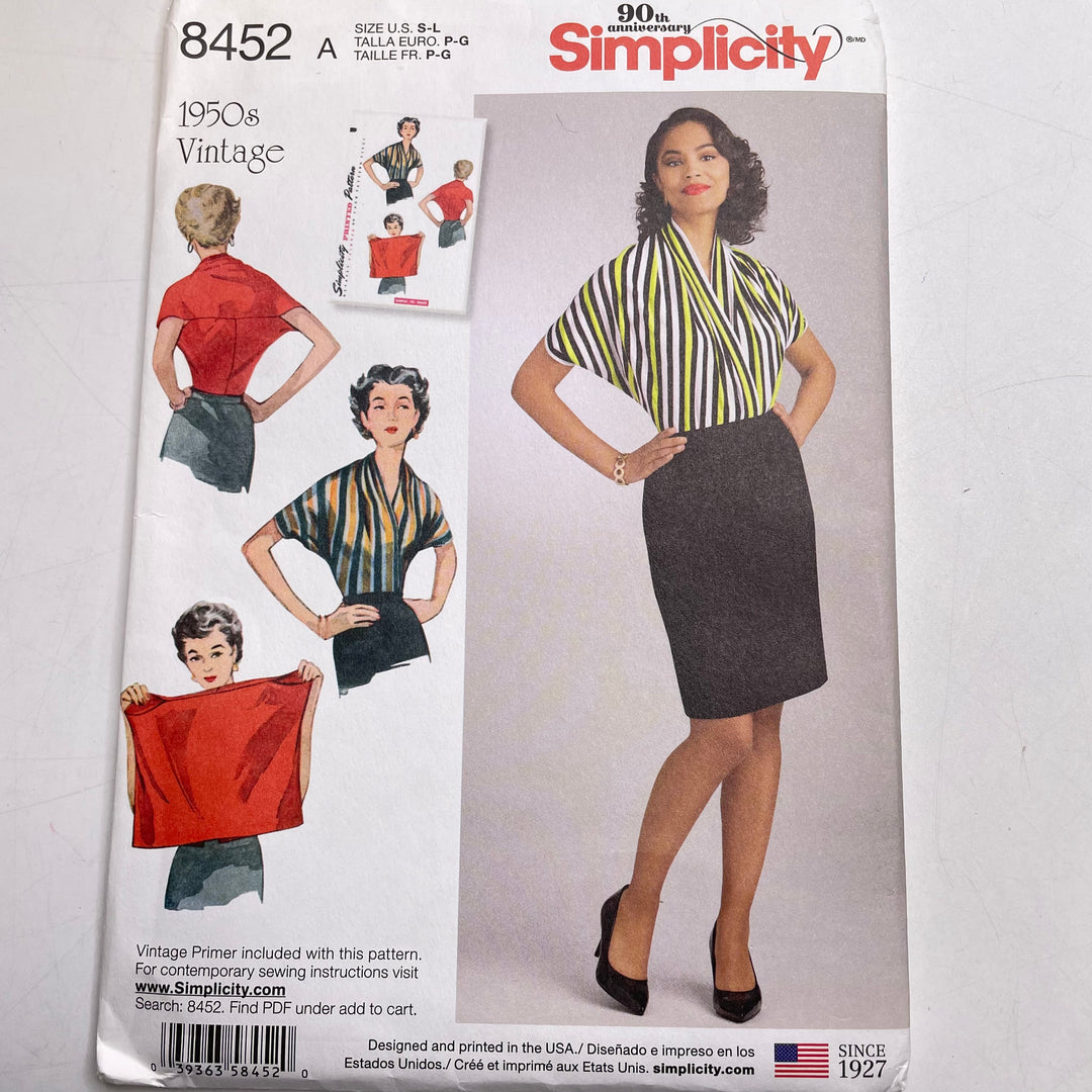 Sewing Pattern - Womenswear - Simplicity 8452
