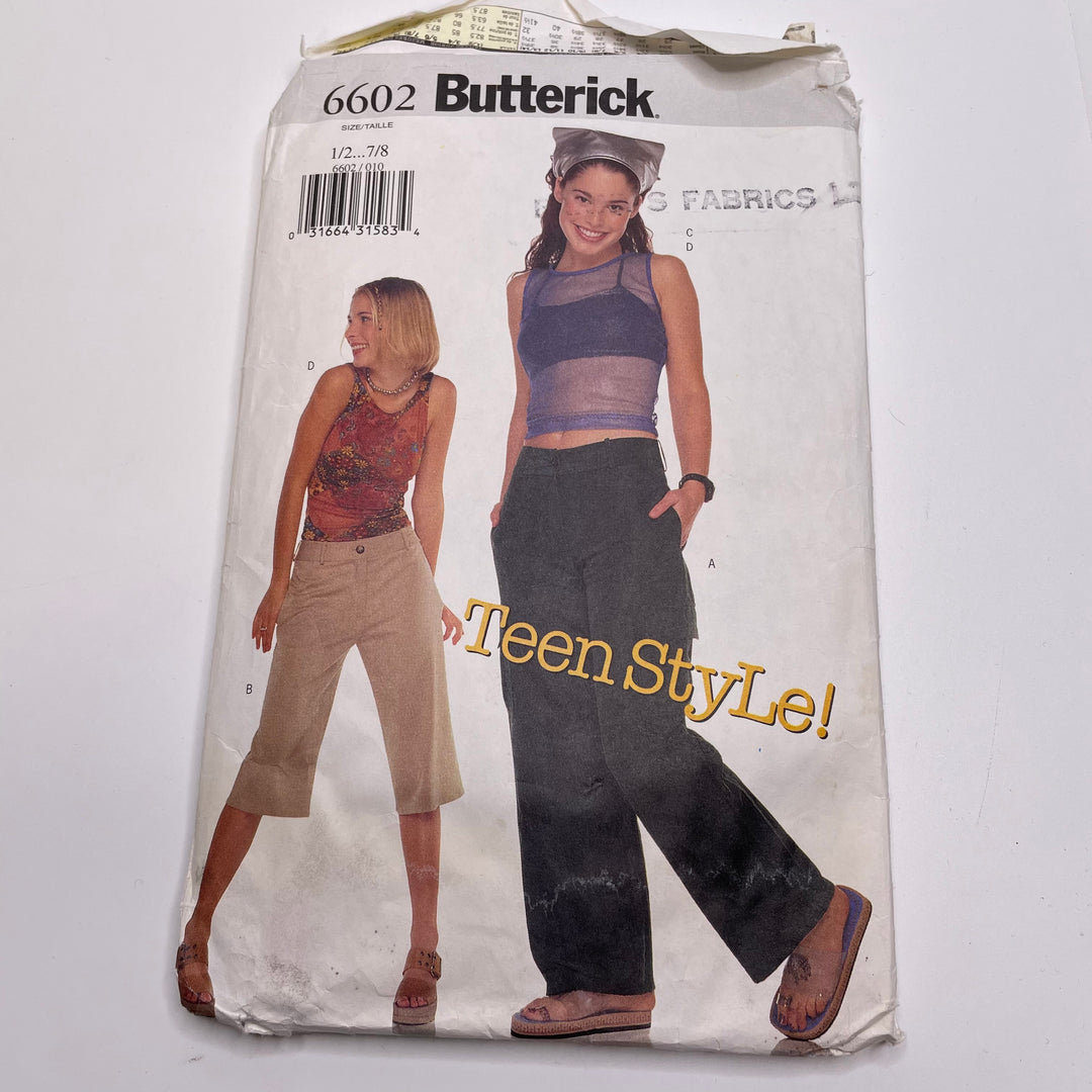 Sewing Pattern - Womenswear - Butterick 6602