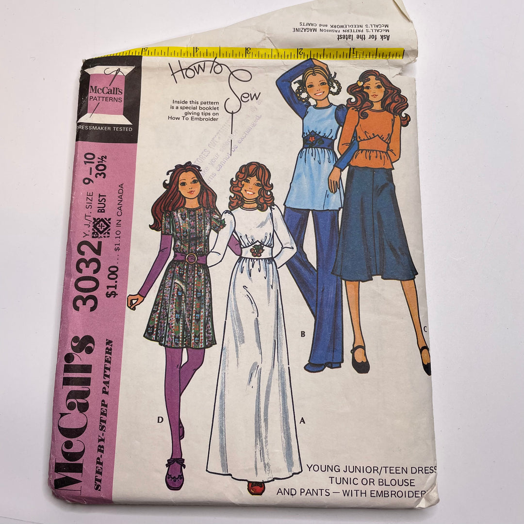 Sewing Pattern - Junior - McCall&