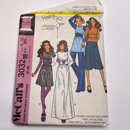 Sewing Pattern - Junior - McCall&