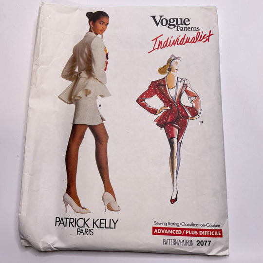 Sewing Pattern - Womenswear - Vogue 2077