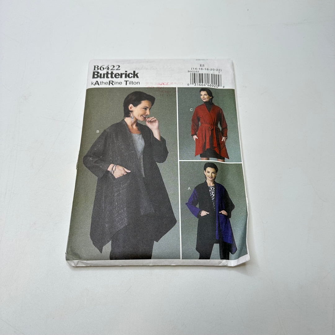 Sewing Pattern - Womenswear - Butterick B6422