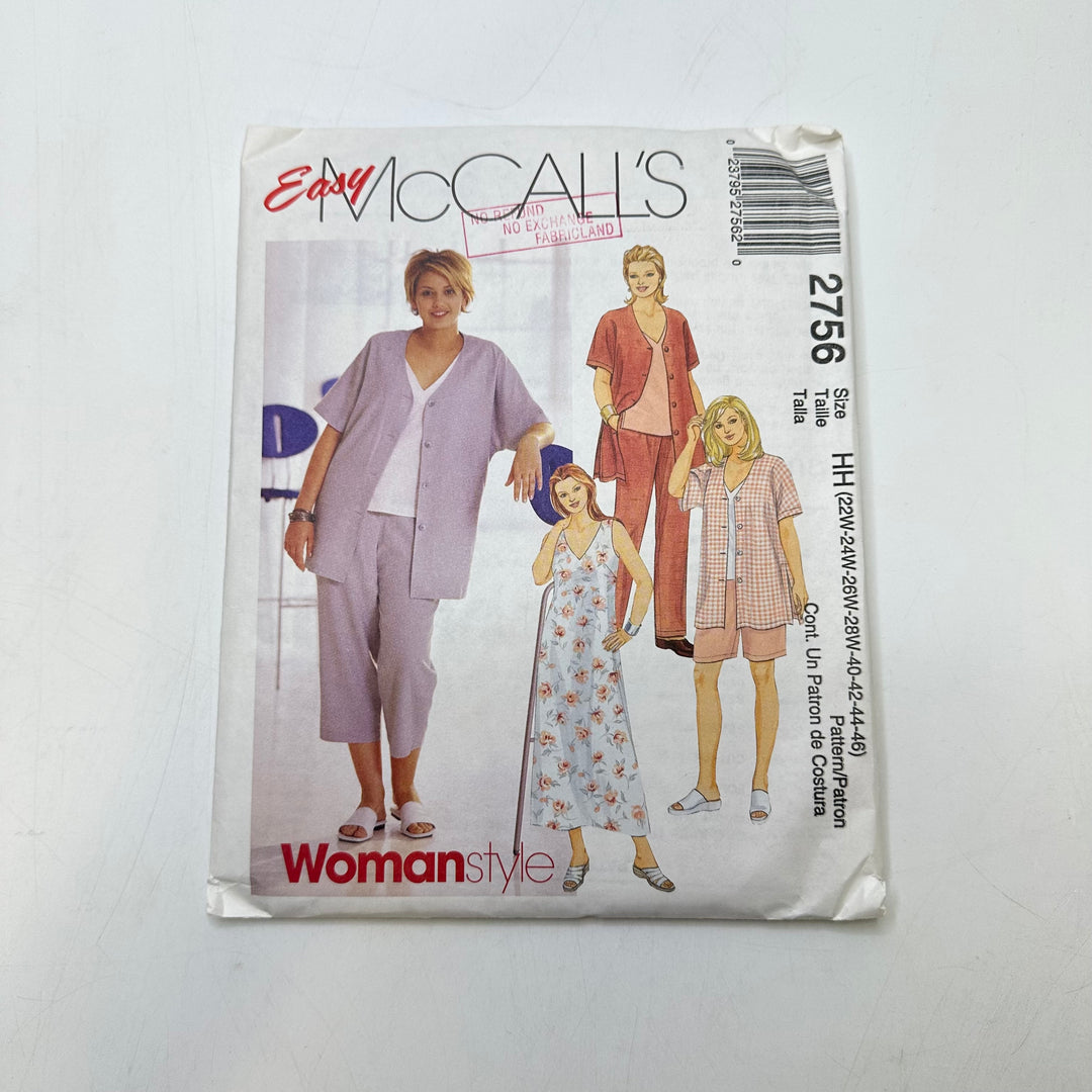 Sewing Pattern - Womenswear - McCall&