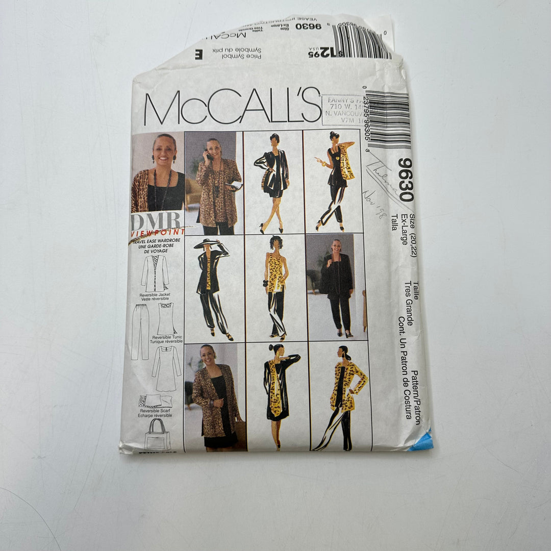 Sewing Pattern - Womenswear - McCall&