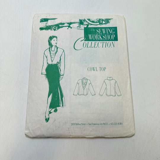 Sewing Pattern - Womenswear - The Sewing Workshop