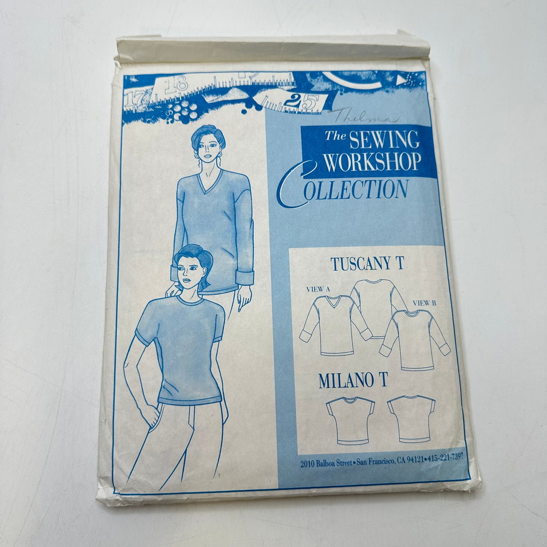 Sewing Pattern - Womenswear - The Sewing Workshop