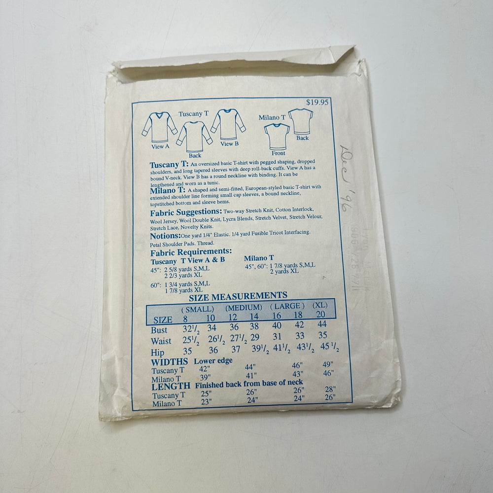 Sewing Pattern - Womenswear - The Sewing Workshop
