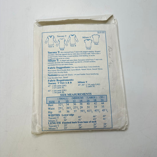 Sewing Pattern - Womenswear - The Sewing Workshop