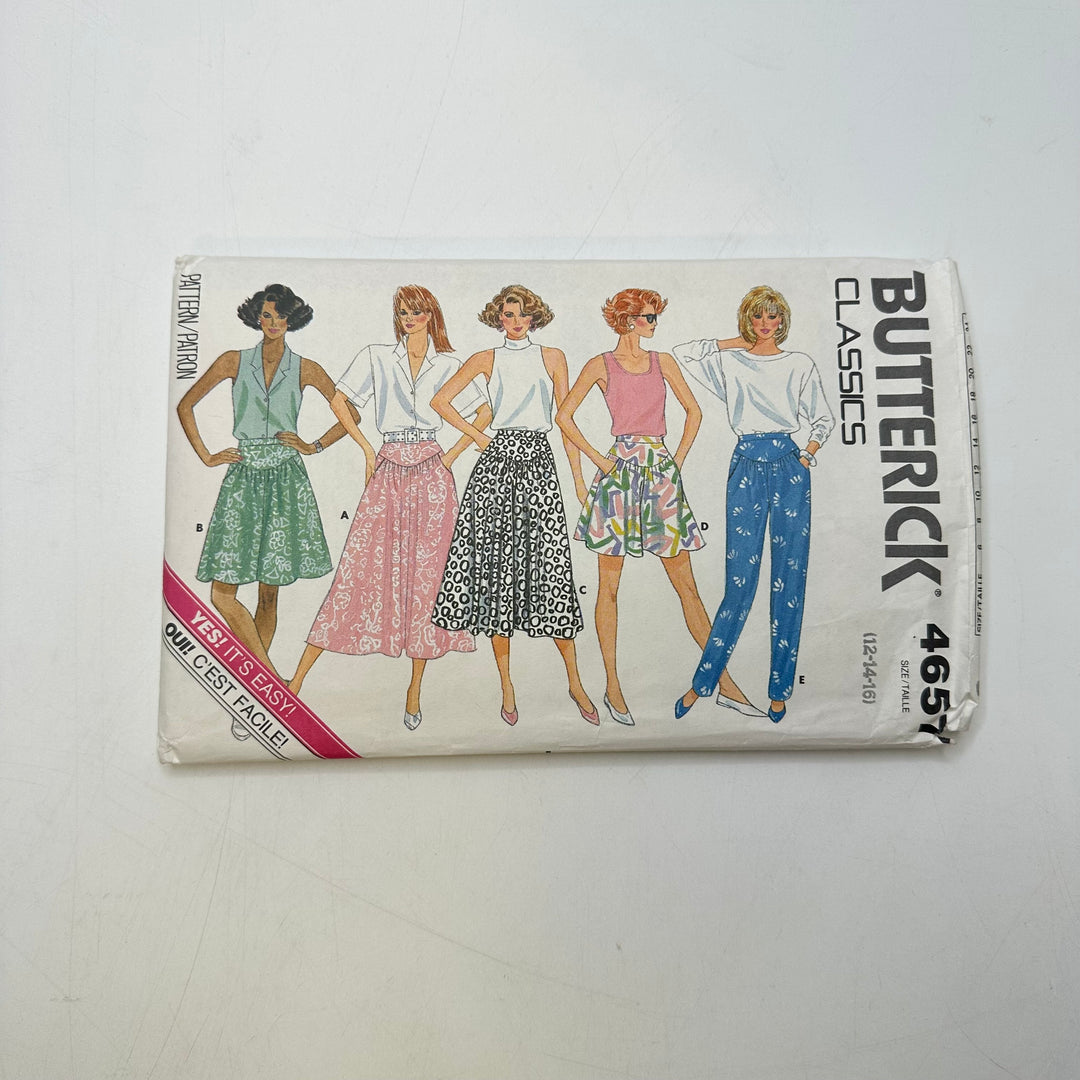 Sewing Pattern - Womenswear - Butterick 4657