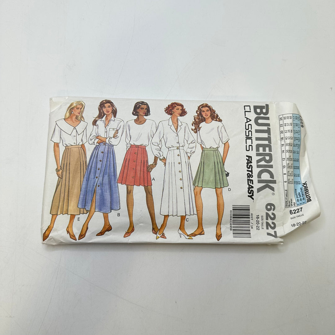 Sewing Pattern - Womenswear - Butterick 6227
